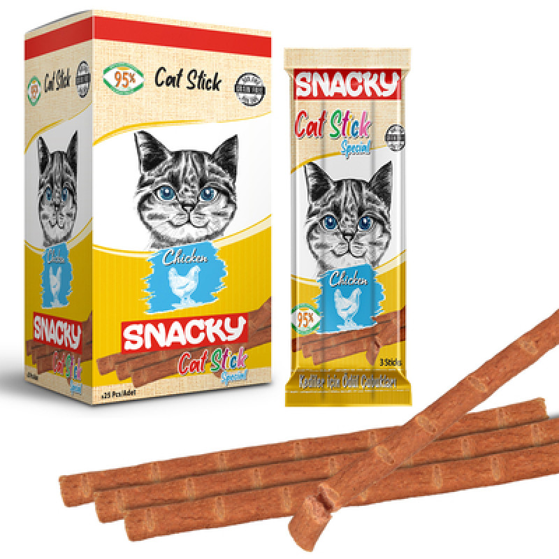 Snacky Kedi Stick Ödül Tavuklu 3*5 gr